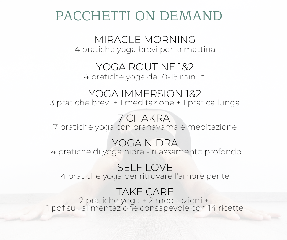 Shop online - yoga on demand