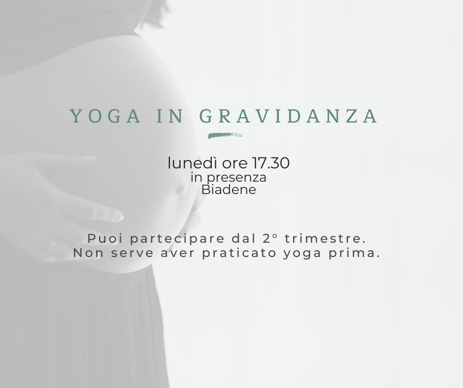 yoga in gravidanza luglio