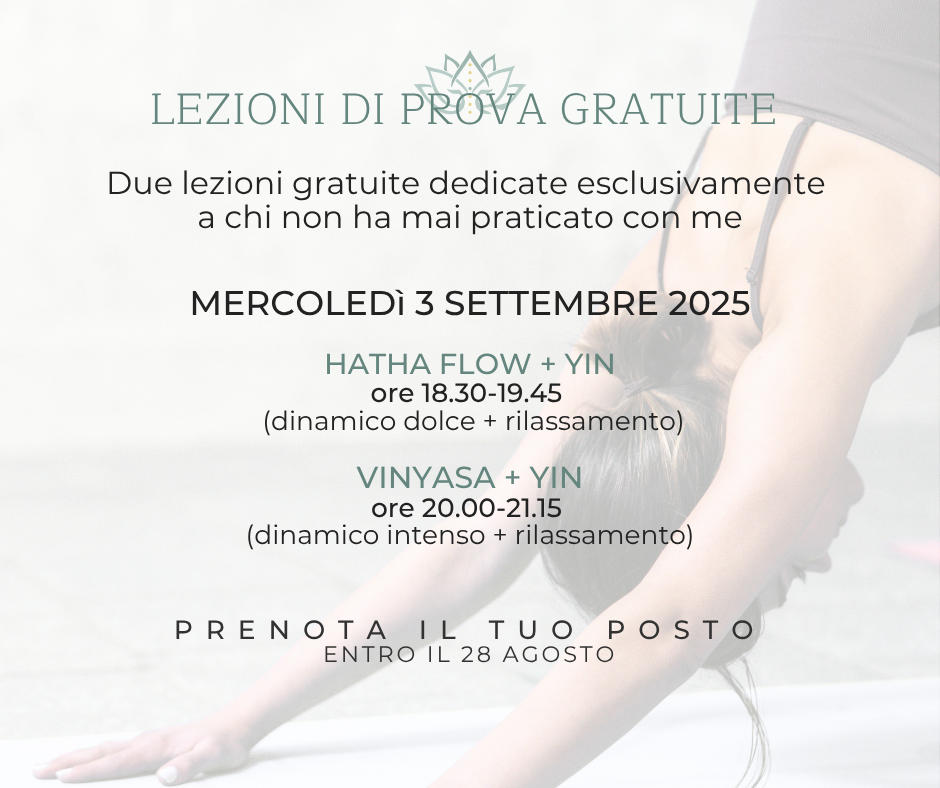 lezioni yoga gratuite montebelluna biadene
