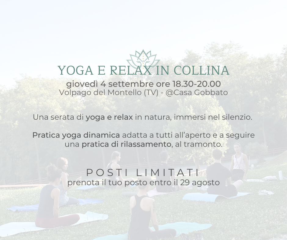 yoga in collina